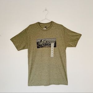 Vans Tee Shirt. Sage Pepper
